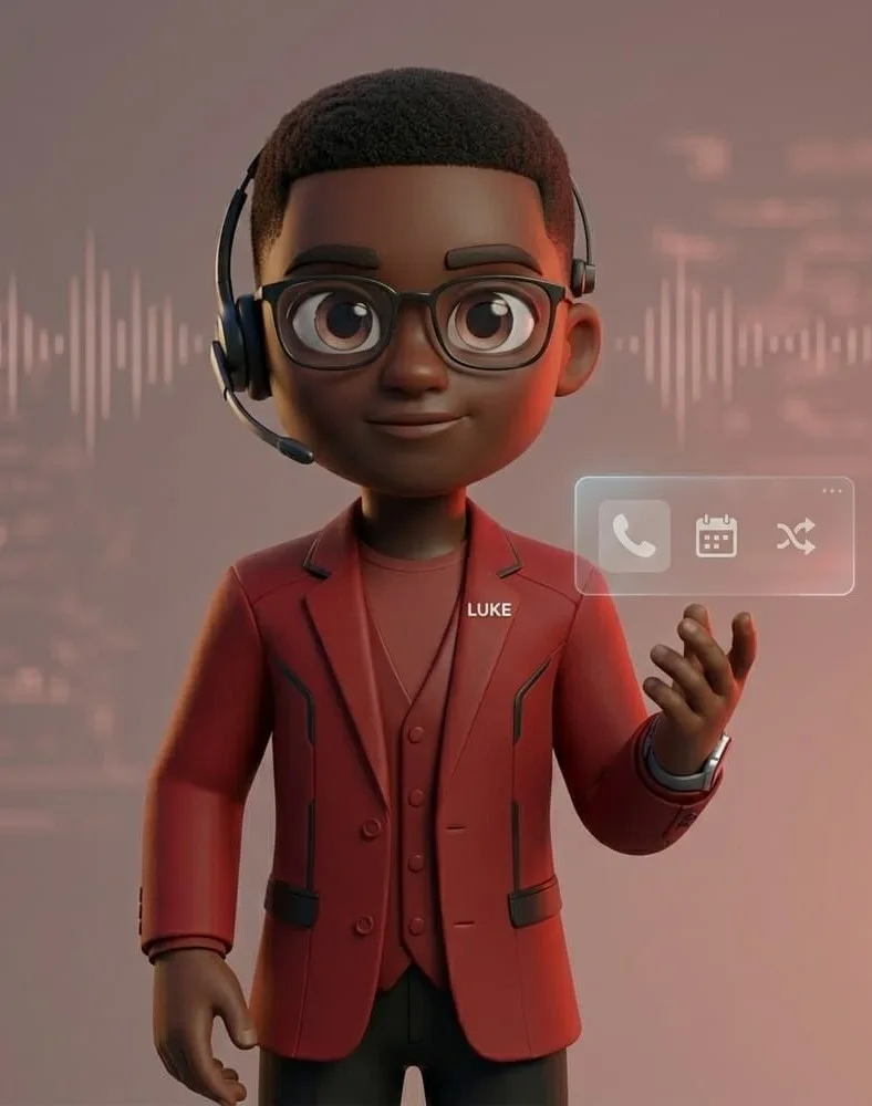 Luke llamadas automaticas voz IA negocio