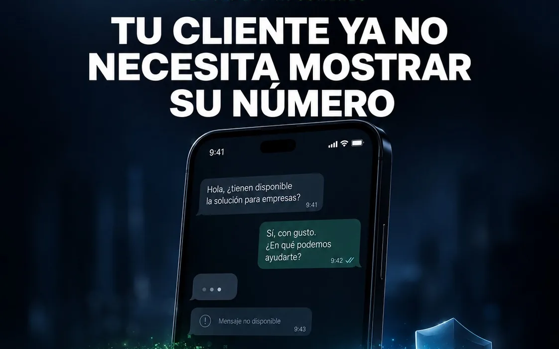 WhatsApp permite chatear con nombre de usuario en lugar de número - impacto en CRM y automatización Nissitech